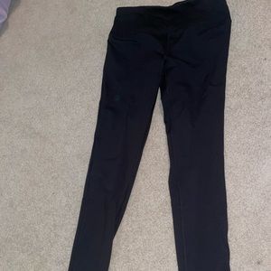 Women’s black Champion cotton leggings, AS